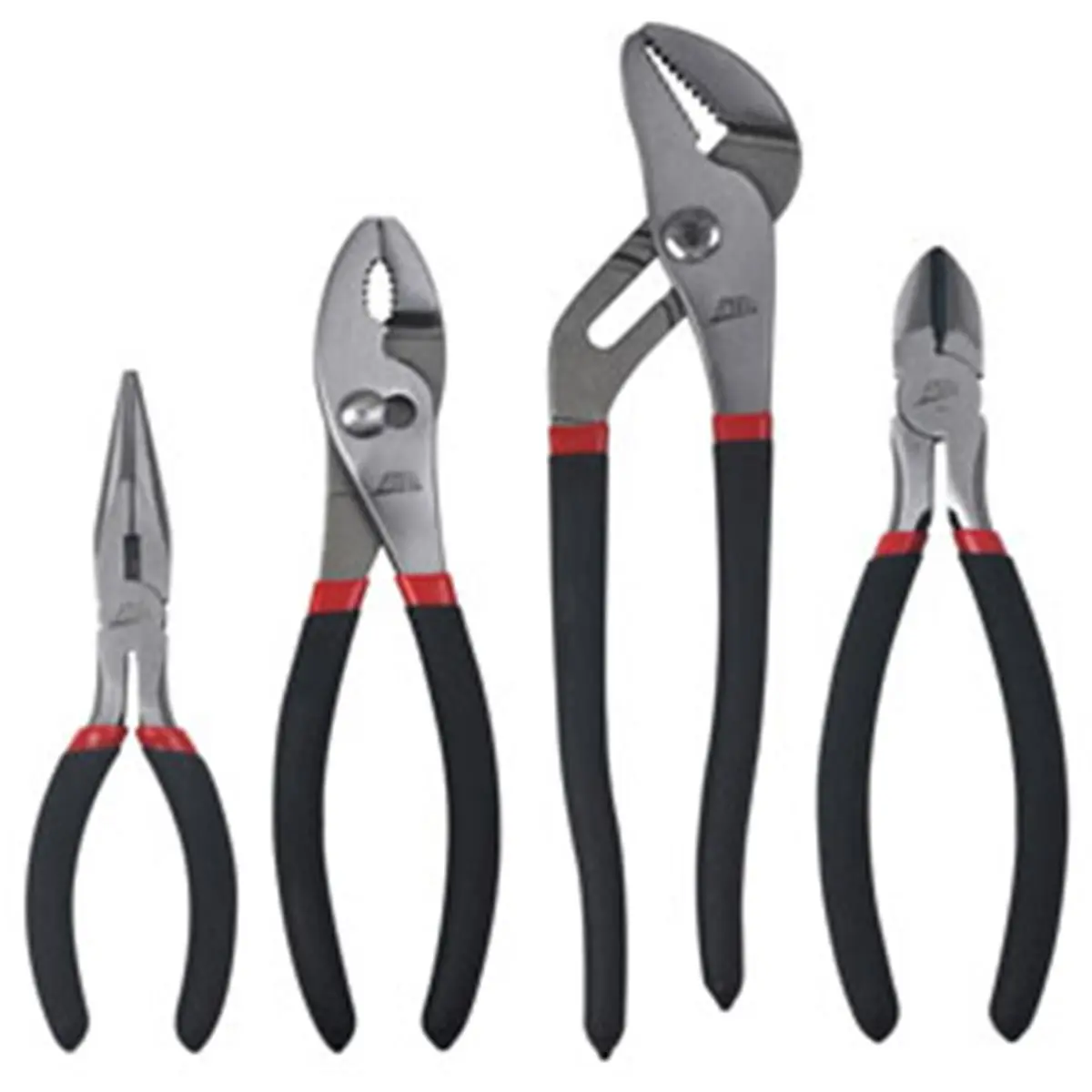 ATD Tools 4-Pc. Heavy Duty Pliers Set, Hand Tools for Core Hardware Maintenance Tasks