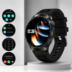 New Arrival Large Screen Round Smart Watch, Full Touch Screen Wireless Calling Watch with Message Reminder, Health Monitor, 100+ Sport Modes, Remote Camera, Alarm, Calculator, Daily Fitness Tracker, Smart Wearable Watch