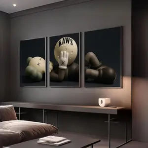 Full set 3 poster hypebeast sneaker art unframed poster