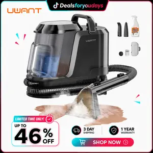 UWANT Steam Carpet Cleaner with 212°F Steam & 140°F Hot Water Mode, 18kPa Suction Upholstery Spot Cleaner for Car，Couch, Mattress, Pet Stains & Professional Deep Cleaning