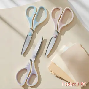 Multifunctional Stainless Steel Scissors for School Office Home Use, Durable Portable Craft Paper Cutting Tool with Comfortable Handle, Paper Cutters