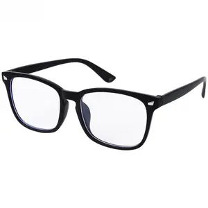 Blue Light Blocking Glasses Square Eyeglasses Frame Anti Blue Ray Computer Game Glasses