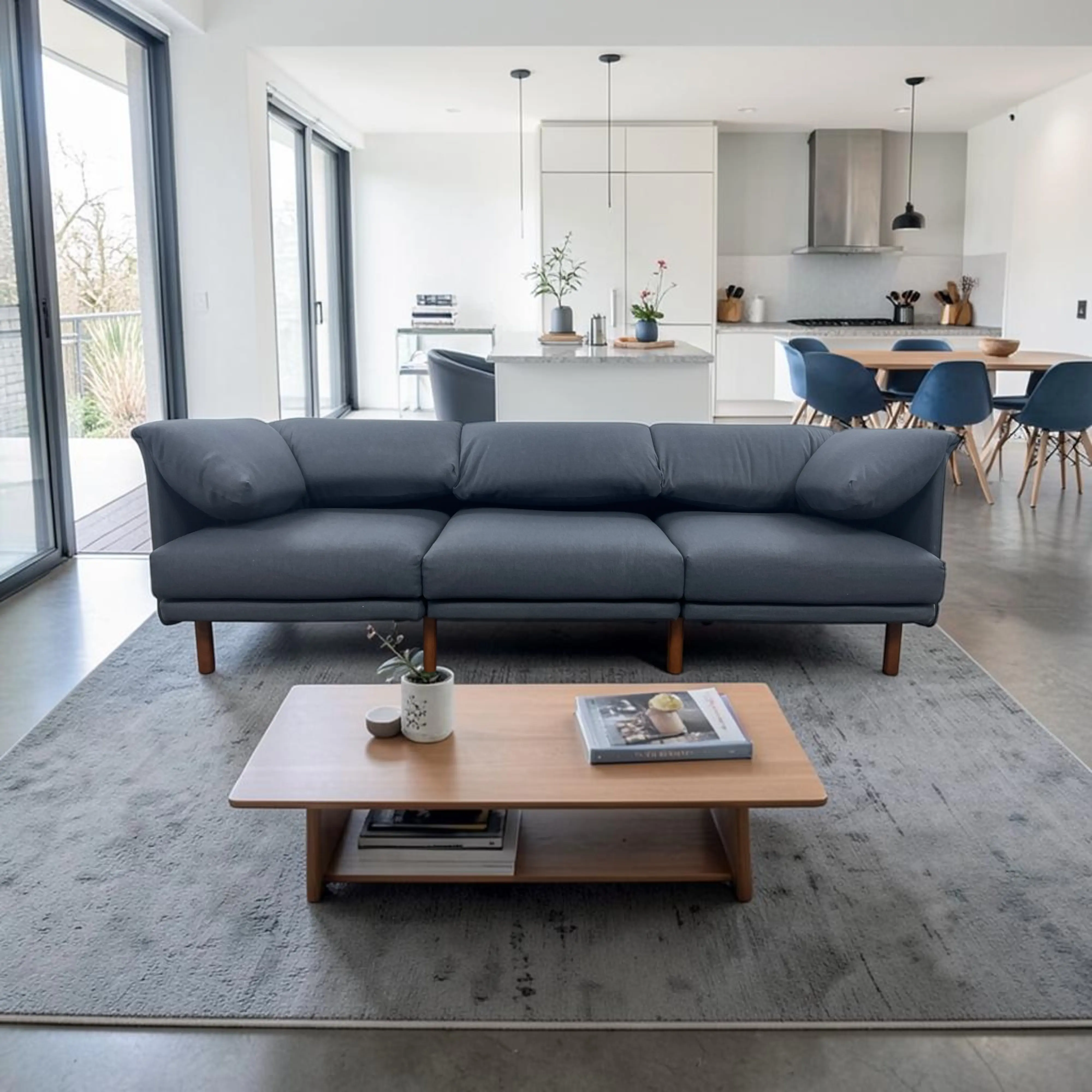 Burrow Range 3-Piece Sofa