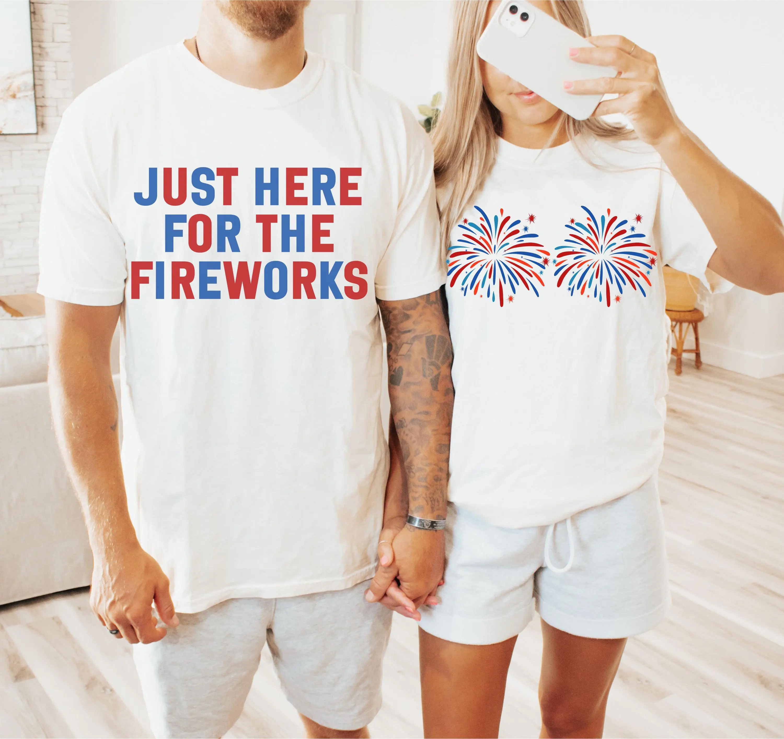 Funny Couples Fourth of July Shirts, Adult Humor 4th of July Matching Shirts for Couples, 4th of July Shirts , 4th of July Gift, Independence Day Fireworks Tees
