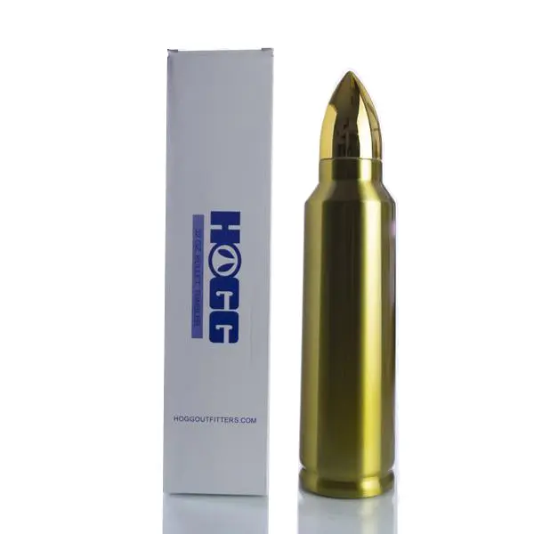 Hogg 32oz "ON POINT" Bullets Tumbler - Insulated Water Bottle with Gold Lid Hogg 32oz "ON POINT" Bullets Tumbler - Insulated Water Bottle with Gold Lid