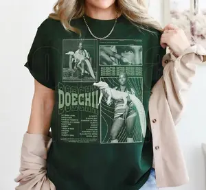 DOECHII Alligator Bites Never Heal T-Shirt, Doechii Brutalism graphic tee