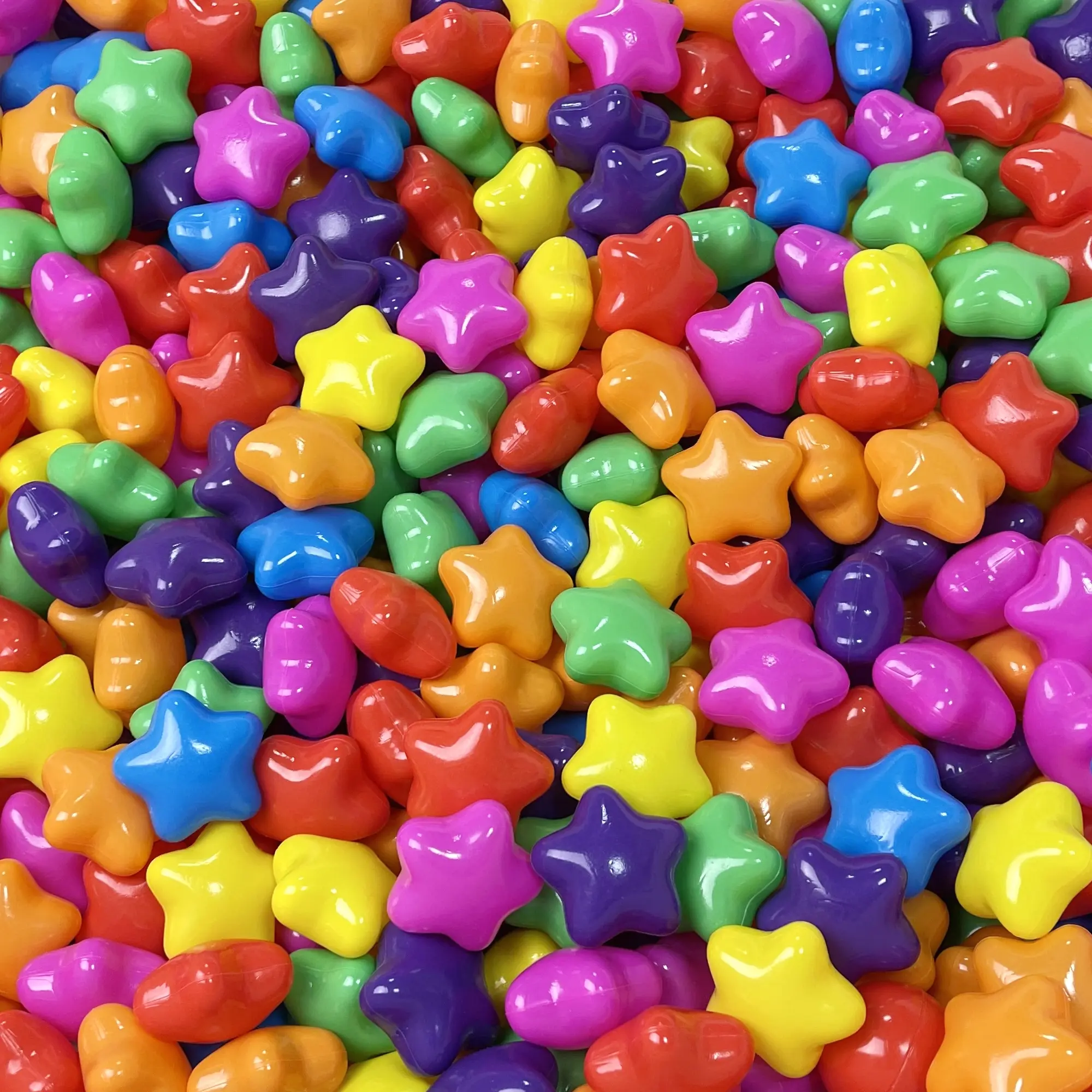 50/100pcs Cute Star-Shaped Pool Balls, Play Pit Balls, Ocean Ball Toys for Kids, Indoor Outdoor Family Fun, Baby Grabbing Balls, Party Decor Gift, Sensory, Soft Ball Design