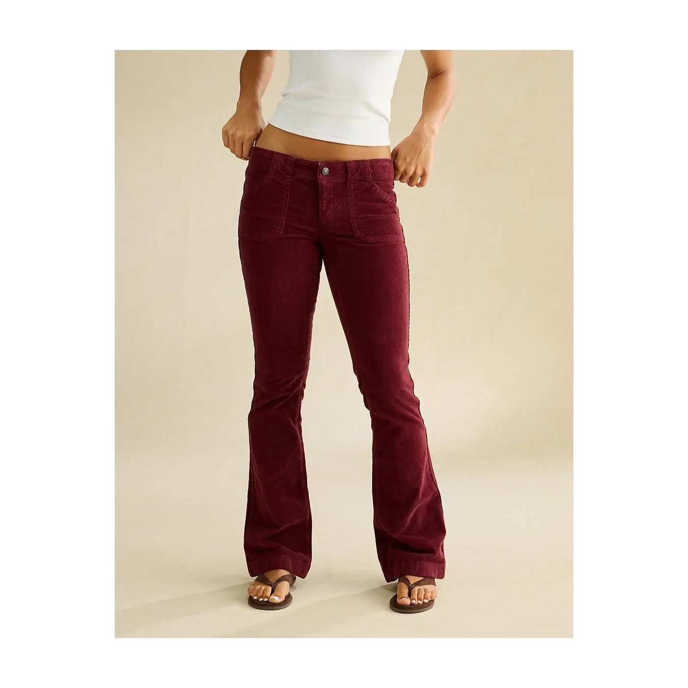 AE Super Low-Rise Corduroy Kick Boot Pant