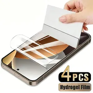 Hydrogel Screen Protector Compatible with Redmi Note 15 Series & 14 Series Smartphone, Durable Protection for Daily Use, Easy Installation, Accessories