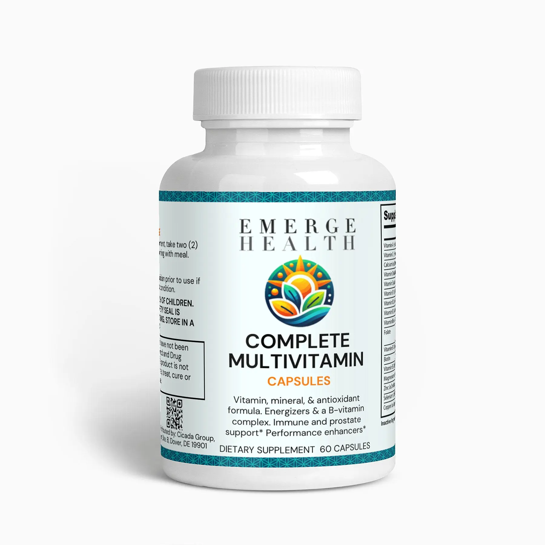 Complete Multivitamin Edible Supplement