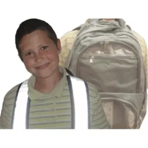 Bright Ideas  Reflective Backpack – 360 degree- Black