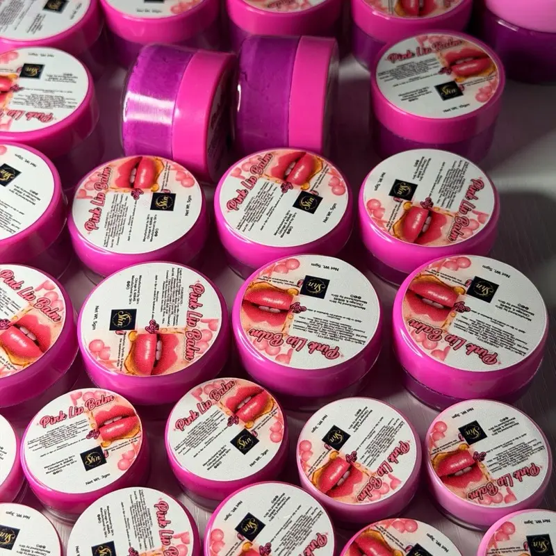 Pink lip balm by sh'n