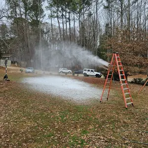Backyard Snowmaker / Snowgun- Make real snow at home