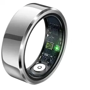 Blood Pressure Heart Rate Sleep Monitoring Smartring IP68 & 5ATM Waterproof Multi-sport Mode Smartring Man Women new smart ring