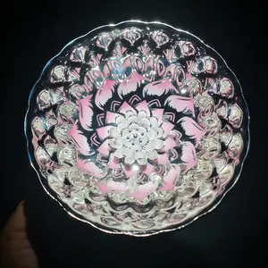 Sliver-Powder Lotus Jianzhan Cup – Flowing Sand Kiln-Changed Tea Bowl