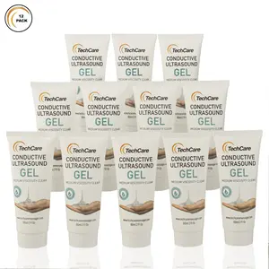 Tens Unit Electro Gel Conductive Adhesive Gel for ABS Muscle Stimulator Water Based 60 ML (2OZ) (PACK OF 12)