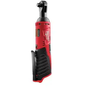 2457-20 M12 Cordless Sub-Compact Ratchet, 3/8" Drive, 35 ft-Lbs Torque, 250 RPM, with Variable Speed Trigger