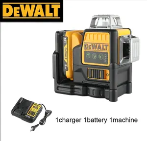 DEWALT DW089G 3D 12 Line 360° Green Laser Level |  Sharp LD515 Diode | ±2mm Accuracy At 10M | Self Leveling ±3° Range | IP54 Protection | 20M Working Diameter | 6-7H Battery Runtime | Construction Layout Tiling Installation Tool Professional Self-Leveling