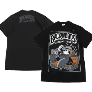 Backwoods Always True Low Rider and The Cat Graphic 2 Sided T-Shirt, Mexico Style Tees, Gift For Fan