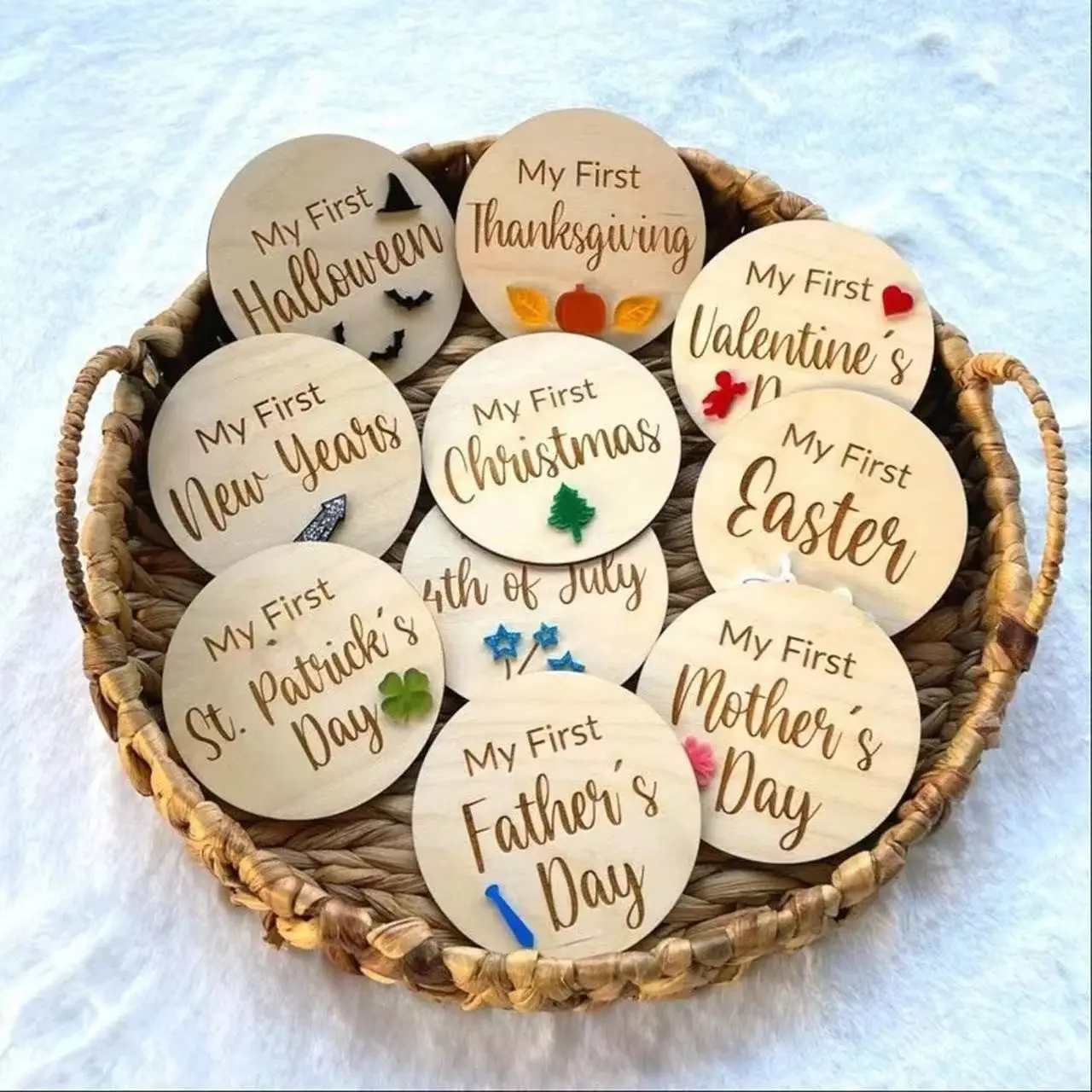 Teen Milestone Sign Set for Photography, Festive Wooden Props, Party Event Props for Various Occasions, Creative Card Decorations for Teens, Party Decoration Supplies, Party Accessories, Party Supply