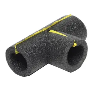 Thermwell  0.75 in. Polyethylene Foam Tee Pipe Insulation, Grey