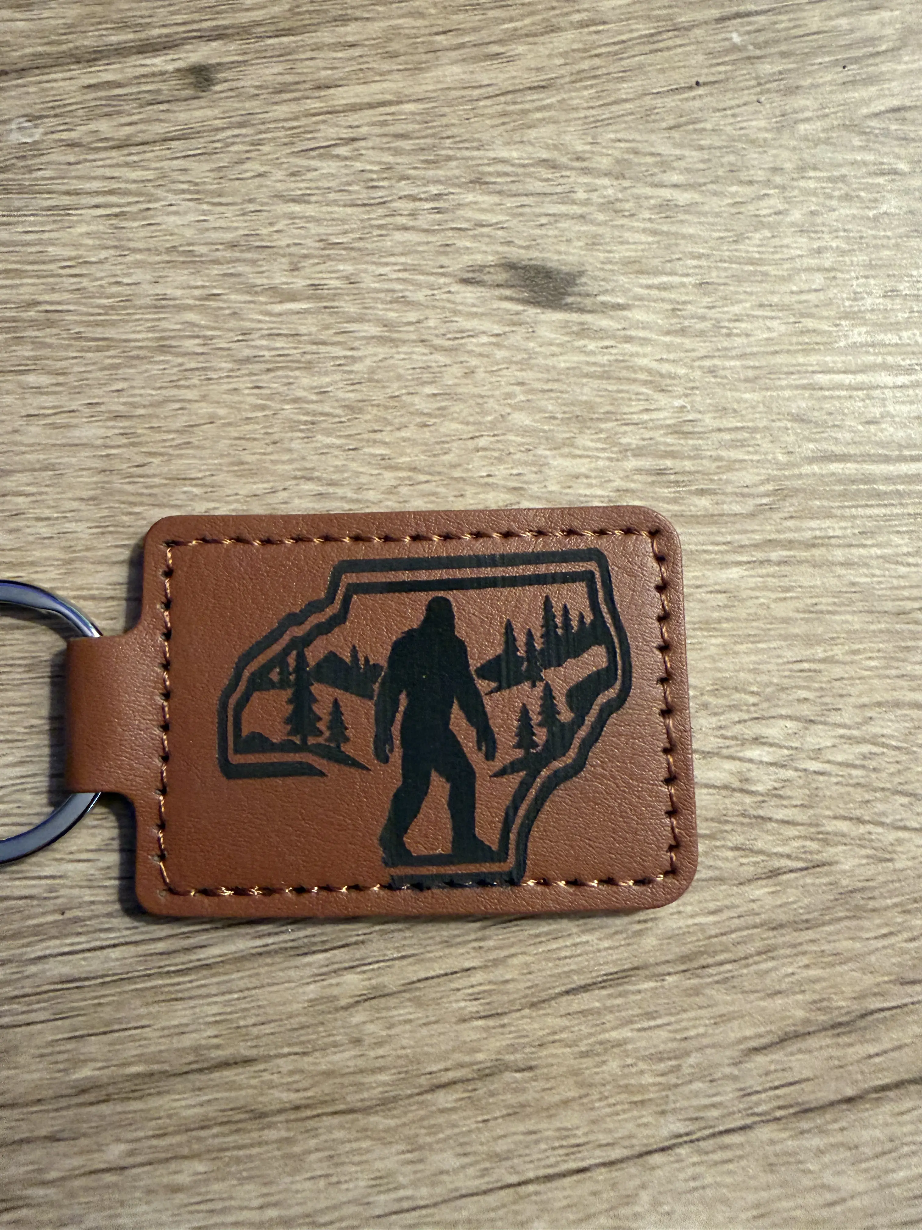 Custom leather keychains