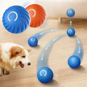 Smart Interactive Dog Toy Ball Automatic Bouncing USB Electronic Pet