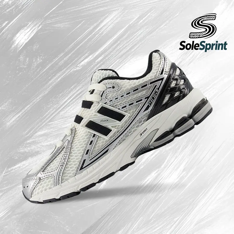 New Balance NB 1906 RSilver Metallic Black (GS) – Big Kids Lifestyle Sneakers – Shoes For Youth/Women - Vintage -Spring & Summer-Inspired Running Shoes, Shock-Absorbing Comfort, Gym To Streetwear Casual Wear-back to school– GC1906ER