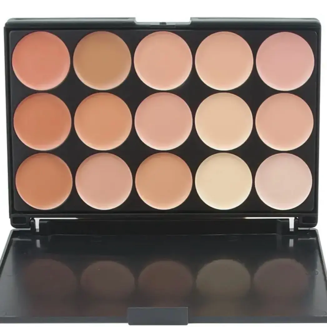 15 Colors Daily Use Professional Face Concealer Set Face Cream Concealer Makeup Palette For Makeup Artists Contour Foundation Cosmetic Blend Flawless