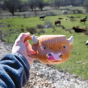 Highland Cow Coffee Mug