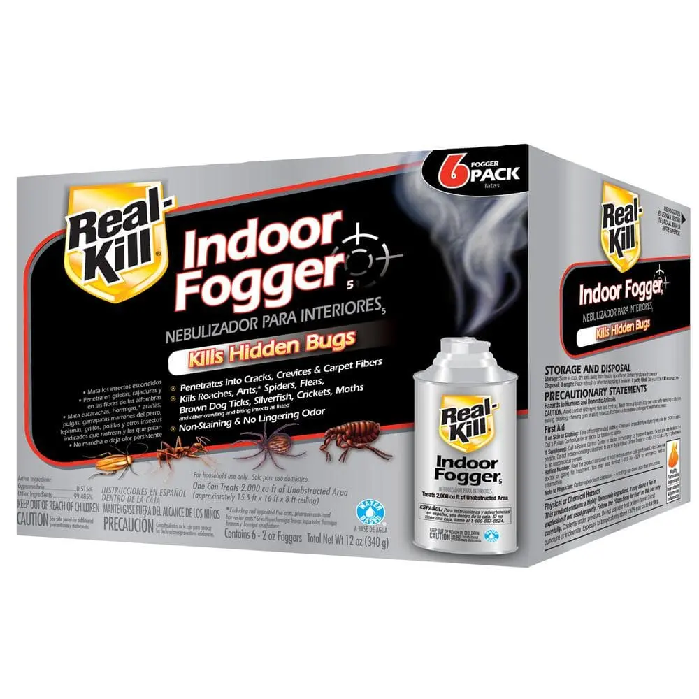 Indoor Fogger Insect Killer Aerosol (6-Count) Indoor Fogger Insect Killer Aerosol (6-Count)