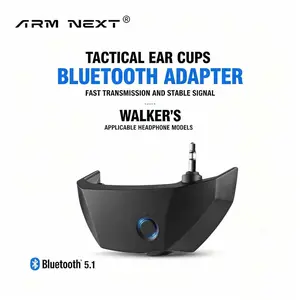 ARM NEXT Bluetooth Adapter for Walker's Razors W1 Headphones & Howard Lei, ABS Material Tech Accessories, Safe Music MOD for W1 Headsets outdoorfun,summervibes