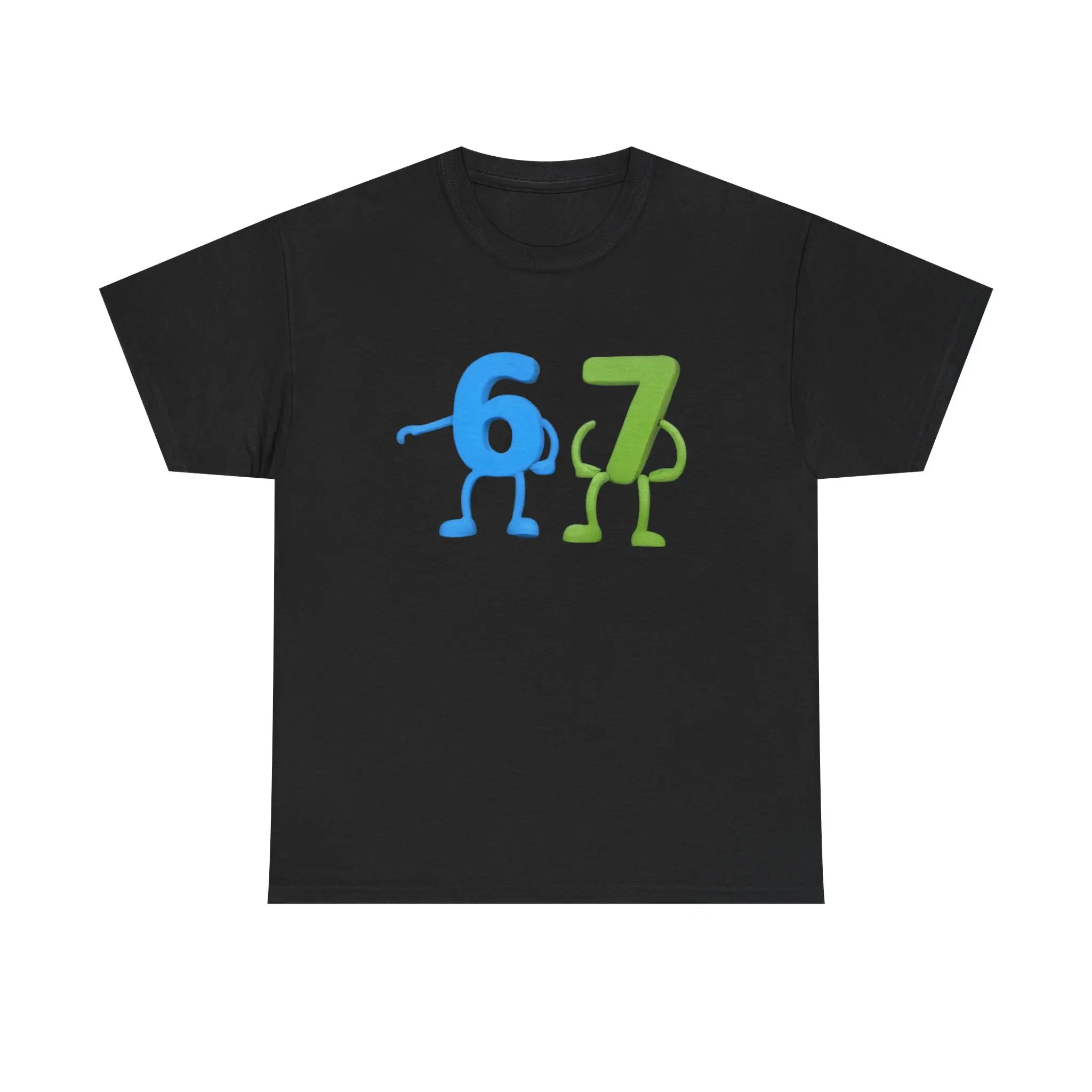 Unisex Heavy Cotton Tee - 67 TS is TUFF, Graphic Tee, Men's Women's Shirt, Cool Design, Casual Top, Trendy T-Shirt