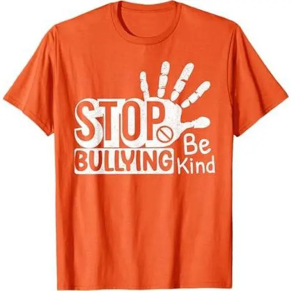 Unity Day 2024, Anti Bullying, Be Kind Orange End Bullying T-Shirt