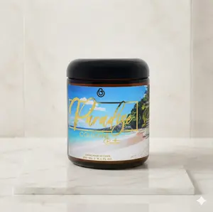 PARADISE – Luxury Fragrance Body Butter | Coconut, Vanilla & Amber Cologne Scent Hydrating Skin Butter | Cologne Butter