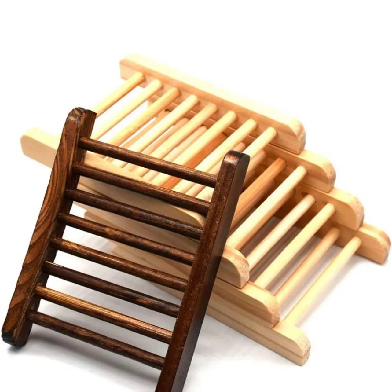 Bamboo Wood Soap Holder