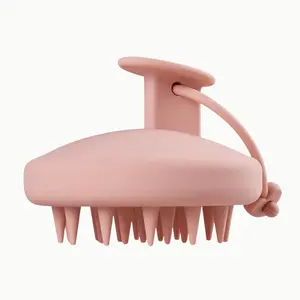 Stimulating Scalp Massager Soft Silicone Brush for Circulation Exfoliation and Hair Health Flexible Bristles for Daily Care