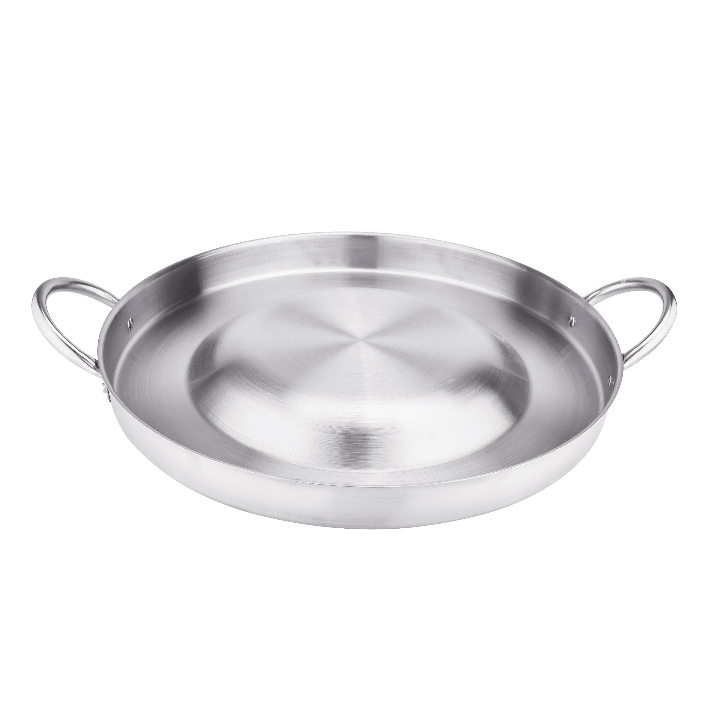 ARC ADVANCED ROYAL CHAMPION 21.25" Heavy Duty Stainless Steel Comal Griddle, Sturdy Round Mexican Style Convex Cazo Pan for Camping & Outdoor Taco Frying, Equipment, Portable, Pans, Convex Dome, Cookware, Heavy Duty Pan