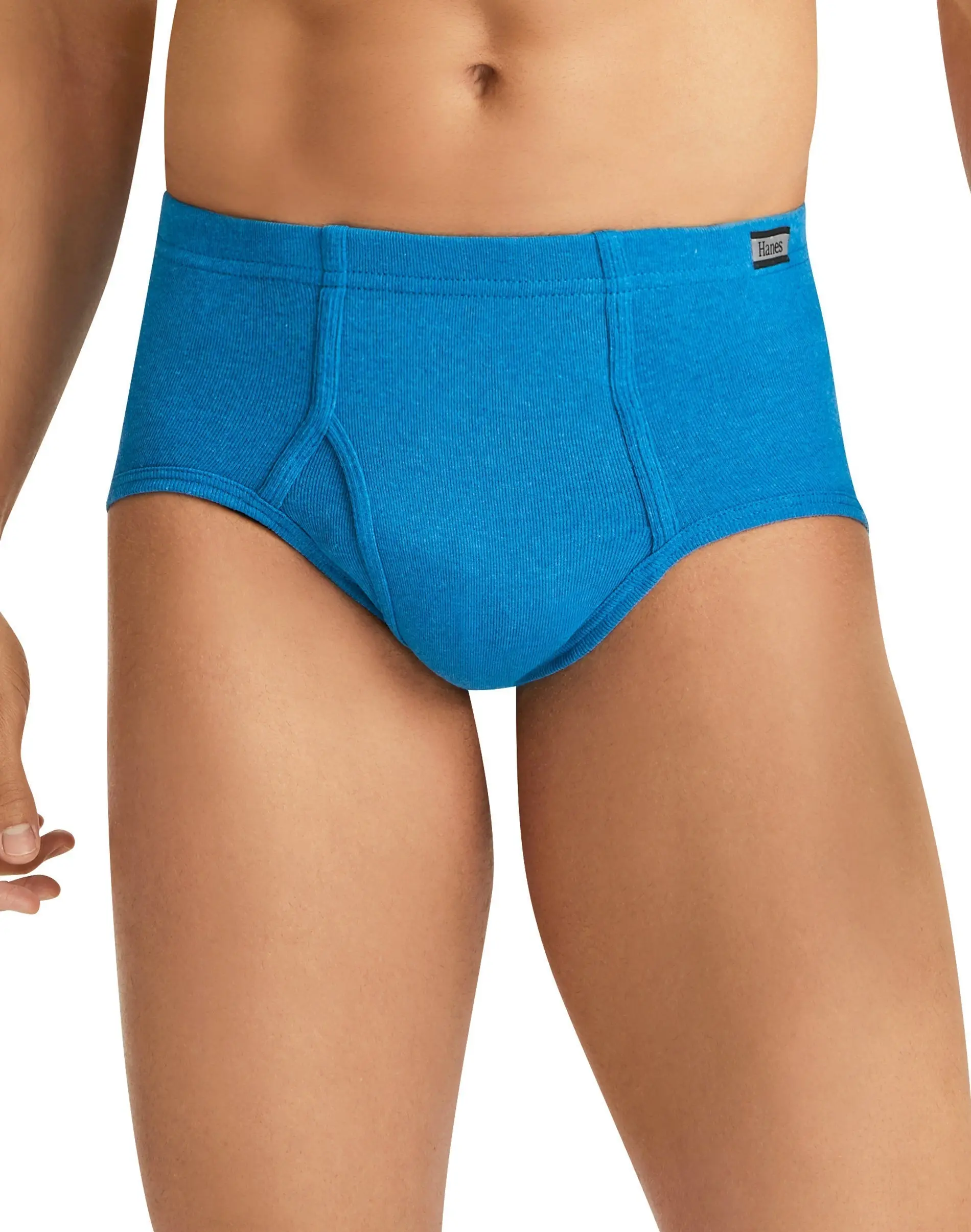 Hanes Men's Underwear Briefs Pack, Mid-Rise, ComfortSoft Waistband, 6-Pack
