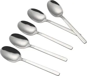 12- Stainless Steel Dinner Spoon, 7.8" Cutlery Spoon