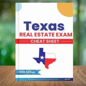 Texas Real Estate Exam Cheat Sheet – State-Specific Supplement (10-Page Saddle Stitch) Trec Rules Broker Responsibilities