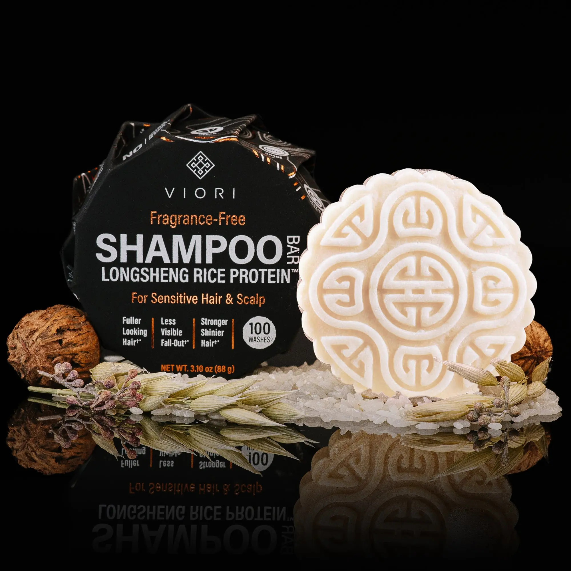 VIORI Beauty Shampoo Bar | Unscented | Solid Shampoo Bars VIORI Beauty Shampoo Bar | Unscented | Solid Shampoo Bars