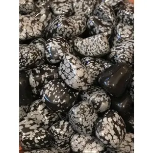 Snowflake Obsidian Tumble