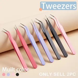 Multifunctional Guka Precision Tweezers Set, Creative Macaron Clips for DIY Scrapbooking, New Handheld Tools for Craft Lovers, No Batteries Needed