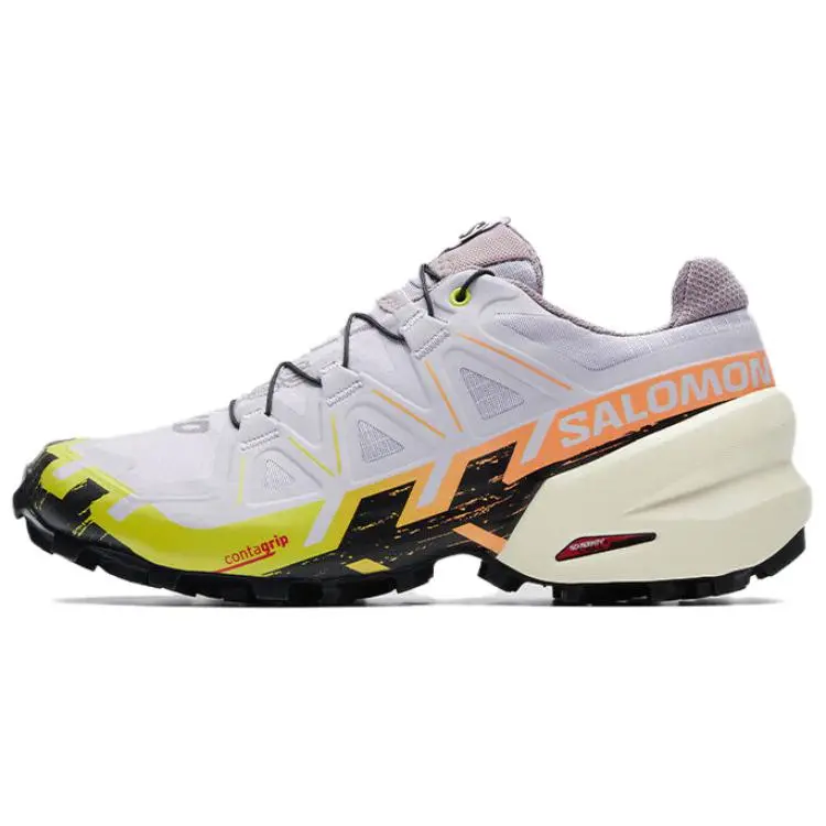 Salomon Speedcross 6 Women's Low-Top Trail Running Shoes with Mesh Fabric in Orchid Lavender Trending Shoes, House White Official Shoes to Get / Maison Mihara