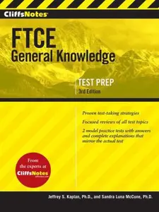 USED-Cliffsnotes FTCE General Knowledge Test, 3rd Edition by McCune, Sandra Luna (Paperback)