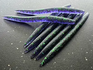 Sapper Baits 5" Sapper Stick Bait Junebug Assault- Junebug with Green Flake