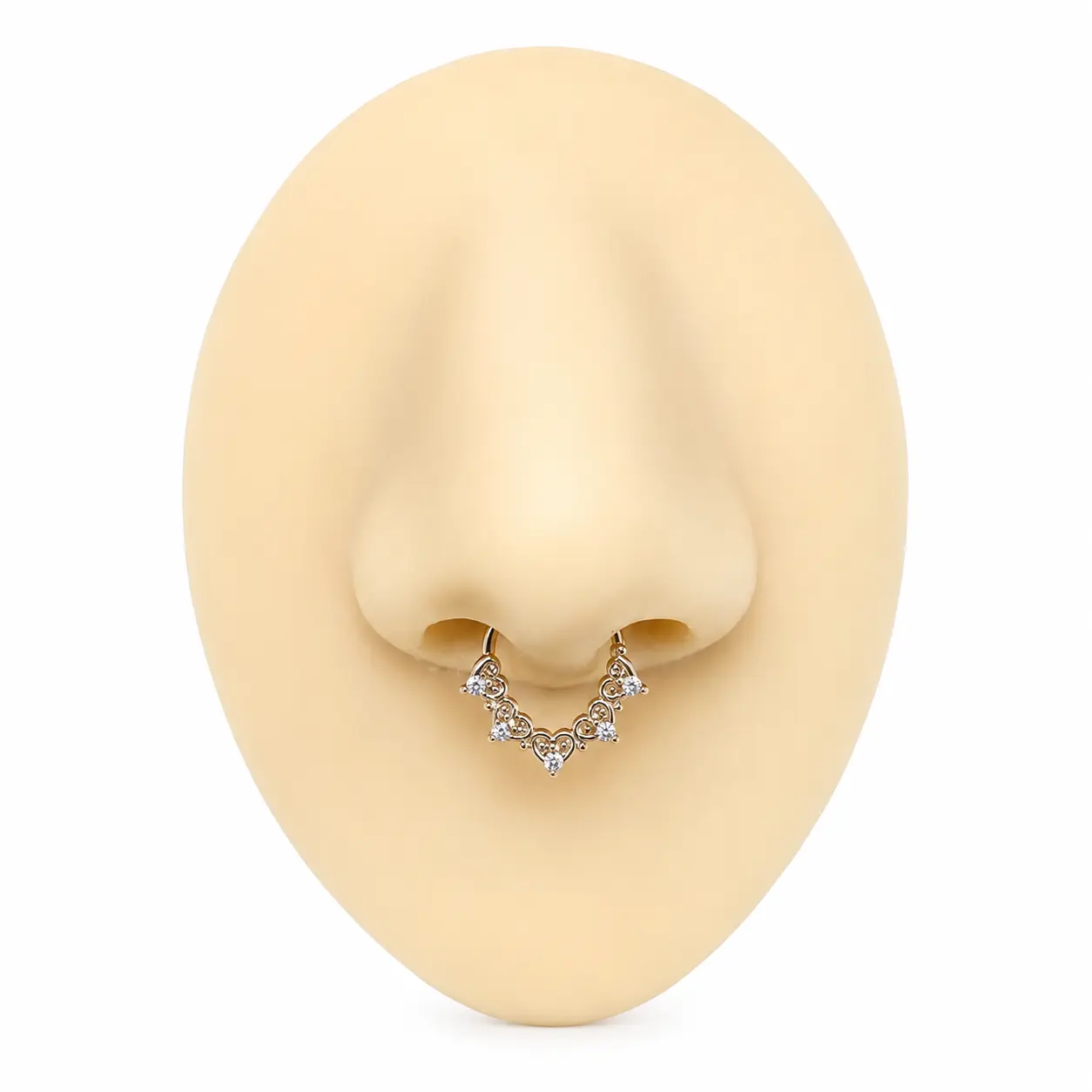Heart Filigree Septum
