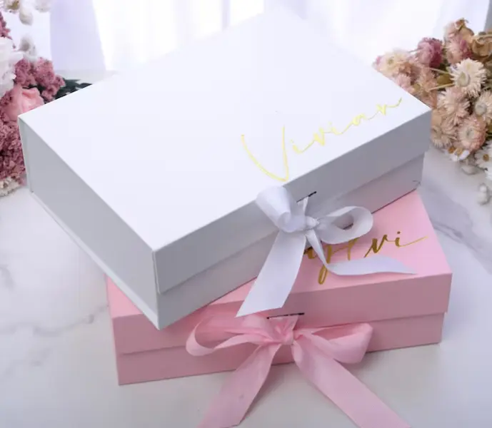 Jet Setting Bridesmaid Proposal Box - Personalized Keepsake Box with Luggage Tag, Passport Holder, Sunglasses, Hair Scrunchies & More