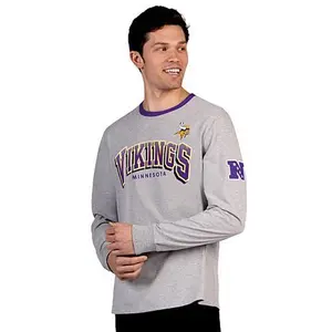 Football Fan Shop Officially Licensed NFL Black Label Long-Sleeve Tee by Glll - Rams